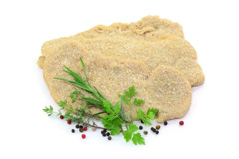 Schweinsschnitzel paniert